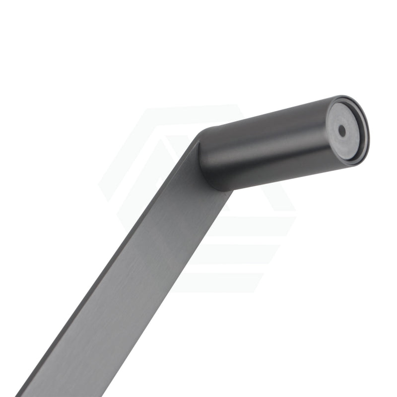 Esperia 800Mm Gunmetal Grey Single Towel Rail Stainless Steel 304 Wall Mounted Bathroom Products