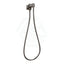 Norico Esperia Square Gunmetal Grey Shower Holder Wall Connector & Hose Only