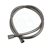 Norico Esperia Square Gunmetal Grey Shower Holder Wall Connector & Hose Only