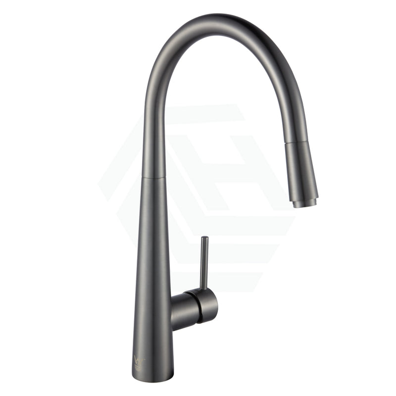 Norico Euro Round Gunmetal Grey 360° Swivel Pull Out Kitchen Sink Mixer Tap Solid Brass Products