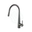 M#1(Gunmetal Grey) Norico Euro Round Brushed Gunmetal Grey 360° Swivel Pull Out Kitchen Sink Mixer