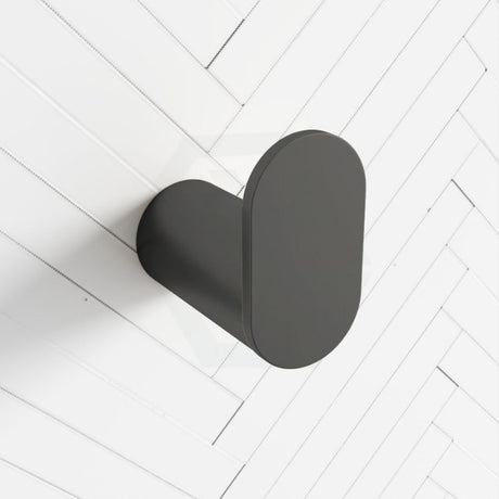 M#1(Gunmetal Grey) Norico Robe Hook Wall Mounted Solid Brass Hooks