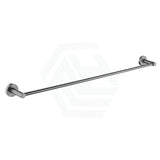 Norico Round Gunmetal Grey Single Towel Rack Rail 780mm Stainless Steel 304 Bathroom Products