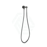Brass Shower Holder Hose Wall Connector Gunmetal Grey