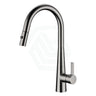 M#1(Gunmetal Grey) Otus Lux Gunmetal Dr Brass Round Mixer Tap With 360° Swivel And Pull Out 