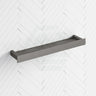 M#2(Gunmetal Grey) Linkware Gabe Gun Metal Shelf Stainless Steel 304 Wall Mounted Back To Bathroom