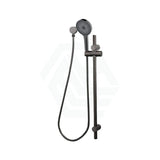 M#2(Gunmetal Grey) Linkware Gabe Hand Shower On Rail Gunmetal Grey With Handheld