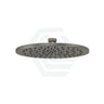 M#6(Gunmetal Grey) Meir 200Mm Round Brass Shower Head Gunmetal Grey Heads