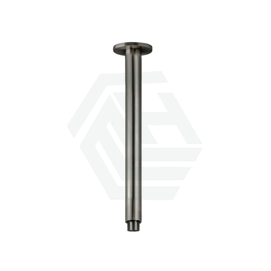 M#3(Gunmetal Grey) Meir 300Mm Round Ceiling Shower Arm Shadow Gunmetal Solid Brass Grey Arms