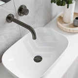 Meir Round Pinless Wall Mixer Pvd Shadow Mixers