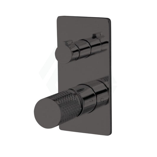 M#4(Gunmetal Grey) Linkware Gabe Diverter Mixer Gun Metal Gunmetal Grey Wall Mixers With