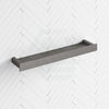 M#2(Gunmetal Grey) Linkware Gabe Gun Metal Shelf Stainless Steel 304 Wall Mounted Back To Bathroom