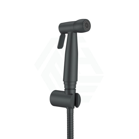 M#2(Gunmetal Grey) Linkware Trigger Spray With Anti-Burst Hose/Dual Check Valve Gun Metal Toilet