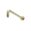 G#2(Gold) Meir 400Mm Round Wall Mounted Shower Curved Arm Pvd Tiger Bronze Solid Brass Brushed Gold