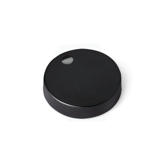 Matt Black 5.5/8Mm Thick Round Hinge Covers For Toilet Accessories
