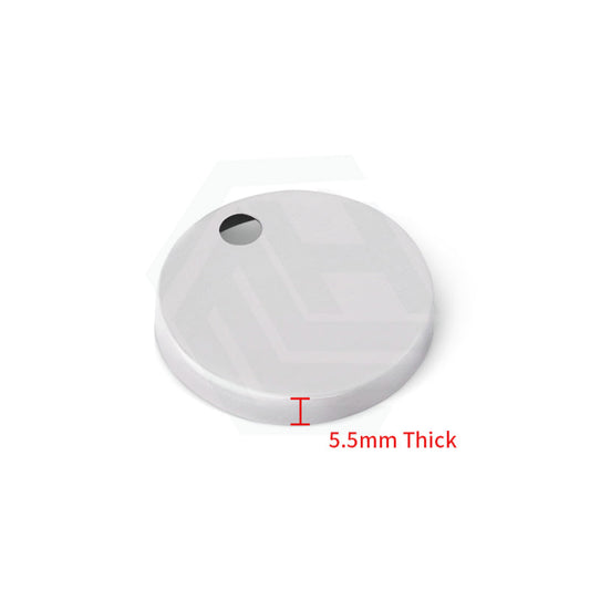 Matt White 5.5Mm Thick Round Hinge Covers For Seat Cover Sc1064-5.5 Toilet Accessories