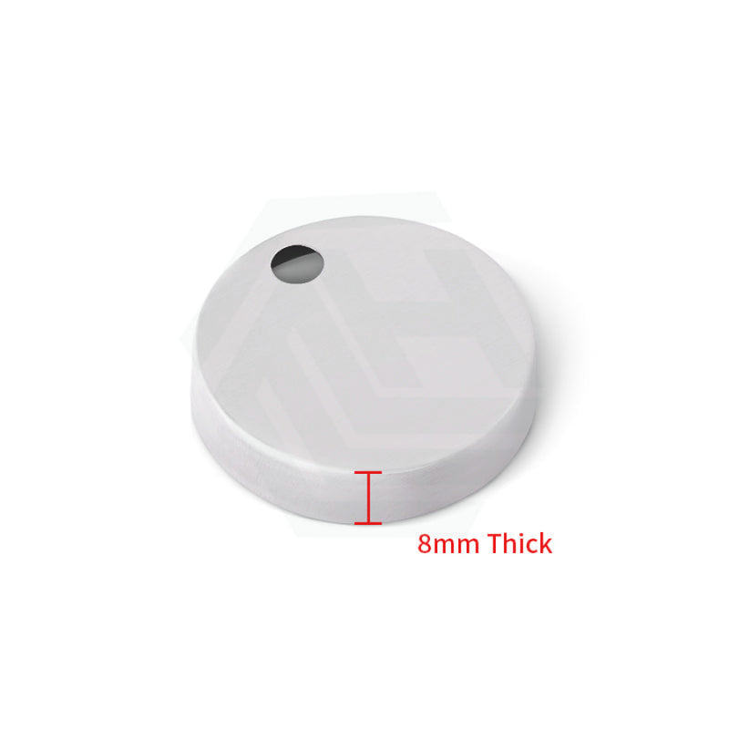 Matt White 5.5/8Mm Thick Round Hinge Covers For Seat Cover 8Mm Toilet Accessories