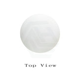 Matt White Ceramic Pop Up Waste 32Mm No Overflow