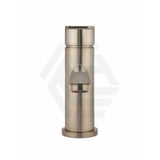 Meir Round Paddle Short Basin Mixer Champagne Mixers