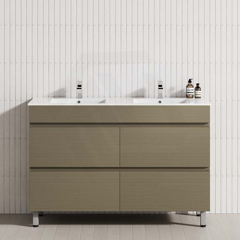 1200mm bathroom vanity double bowls, featuring a freestanding design by Rocco Lini