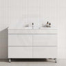 1200mm bathroom vanity with 4 drawers Cabinet Matt White