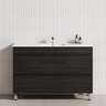 4-Drawer 1200/1500/1800mm Bathroom Freestanding Leg Vanity Single/Double Multi-Colour Cabinet Only
