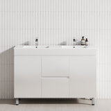 2-Drawer 2-Door 1200/1500/1800mm Bathroom Freestanding Leg Vanity Single/Double Multi-Colour Cabinet Only