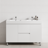 2-Drawer 2-Door 1200/1500/1800mm Bathroom Freestanding Leg Vanity Single/Double Multi-Colour Cabinet Only