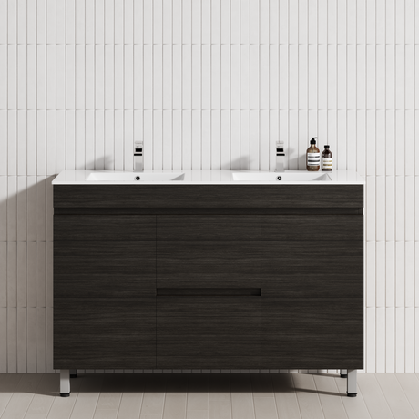 2-Drawer 2-Door 1200/1500/1800mm Bathroom Freestanding Leg Vanity Single/Double Multi-Colour Cabinet Only