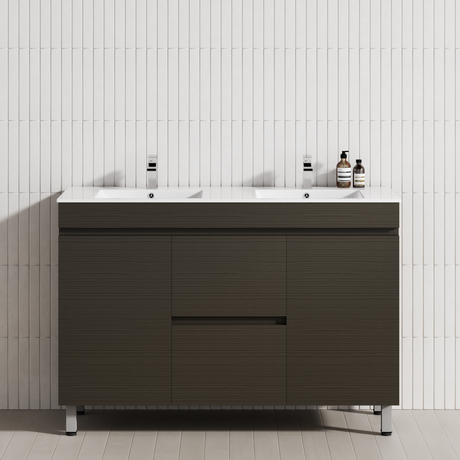 2-Drawer 2-Door 1200/1500/1800mm Bathroom Freestanding Leg Vanity Single/Double Multi-Colour Cabinet Only