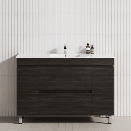 2-Drawer 2-Door 1200/1500/1800mm Bathroom Freestanding Leg Vanity Single/Double Multi-Colour Cabinet Only
