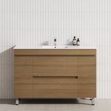2-Drawer 2-Door 1200/1500/1800mm Bathroom Freestanding Leg Vanity Single/Double Multi-Colour Cabinet Only