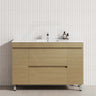 MCH 2-Drawer 2-Door 1200mm Tuross Oak Freestanding Leg Vanity with Single Bowl