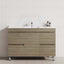 1200mm bathroom vanity offering a door and 4 drawers in a sleek Maison Oak style