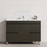 MCH 4-Drawer 1-Door 1200mm Truffle Lini Freestanding Legs Bathroom Vanity with Single Bowl