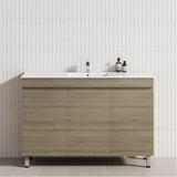 3-Door 900/1200mm Bathroom Freestanding Leg Vanity Single/Double Multi-Colour Cabinet Only