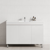 3-Door 900/1200mm Bathroom Freestanding Leg Vanity Single/Double Multi-Colour Cabinet Only