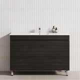 3-Door 900/1200mm Bathroom Freestanding Leg Vanity Single/Double Multi-Colour Cabinet Only