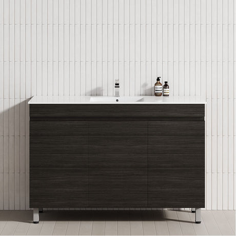 3-Door 900/1200mm Bathroom Freestanding Leg Vanity Single/Double Multi-Colour Cabinet Only