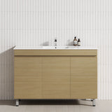 3-Door 900/1200mm Bathroom Freestanding Leg Vanity Single/Double Multi-Colour Cabinet Only
