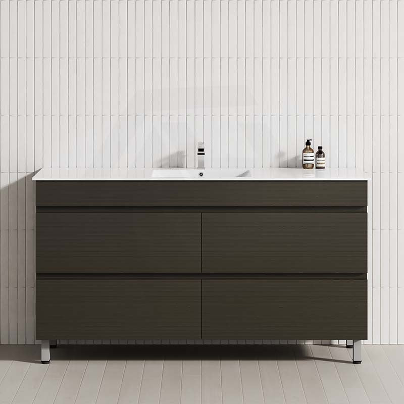MCH 1500mm Truffle Lini Freestanding Leg Vanity with Single Bowl