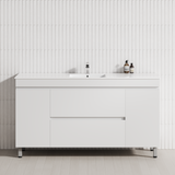 2-Drawer 2-Door 1200/1500/1800mm Bathroom Freestanding Leg Vanity Single/Double Multi-Colour Cabinet Only