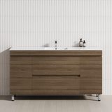 2-Drawer 2-Door 1200/1500/1800mm Bathroom Freestanding Leg Vanity Single/Double Multi-Colour Cabinet Only