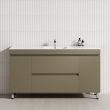 2-Drawer 2-Door 1200/1500/1800mm Bathroom Freestanding Leg Vanity Single/Double Multi-Colour Cabinet Only