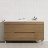 2-Drawer 2-Door 1200/1500/1800mm Bathroom Freestanding Leg Vanity Single/Double Multi-Colour Cabinet Only