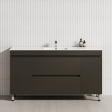 2-Drawer 2-Door 1200/1500/1800mm Bathroom Freestanding Leg Vanity Single/Double Multi-Colour Cabinet Only