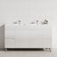 2-Door 4-Drawer 1200/1500/1800Mm Freestanding Bathroom Legs Vanity Single/Double Multi-Color