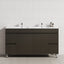 2-Door 4-Drawer 1200/1500/1800Mm Freestanding Bathroom Legs Vanity Single/Double Multi-Color