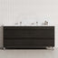 1800mm bathroom vanity with double bowls crafted from Shannon Oak, complete with 4 functional drawers