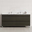 MCH 1800mm Truffle Lini Freestanding Leg Vanity with Double Bowls